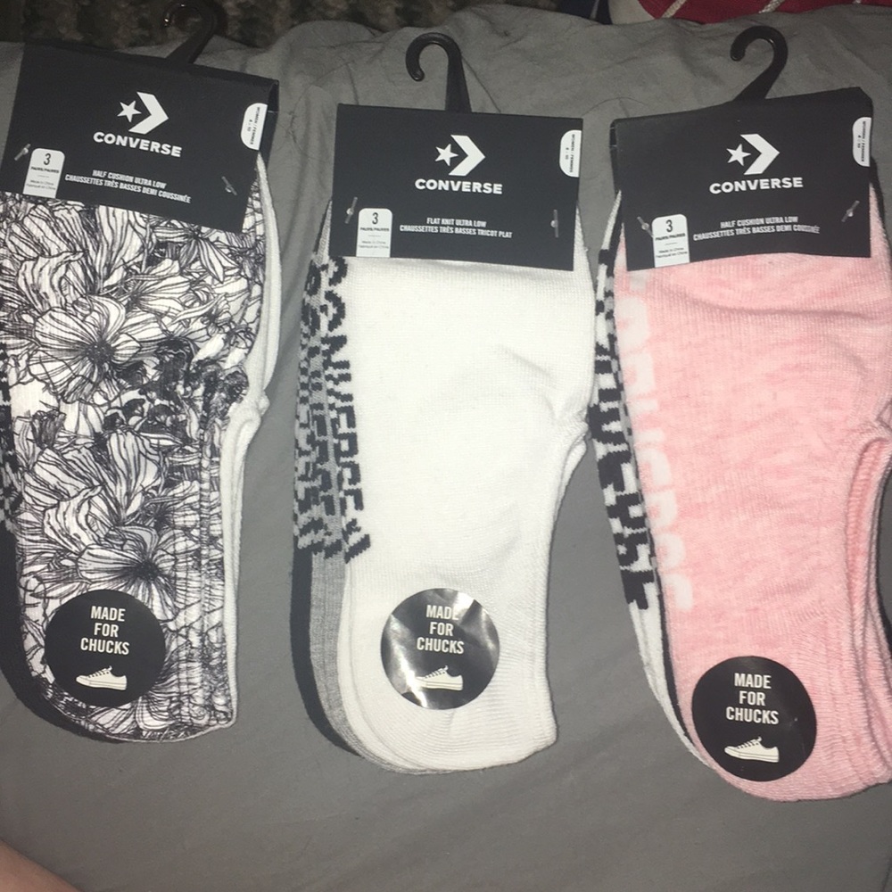 Converse women’s socks, NWT